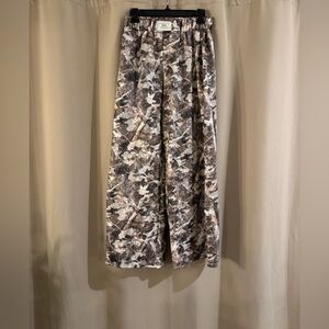 SHEIN Camouflage Wide-Leg Pants